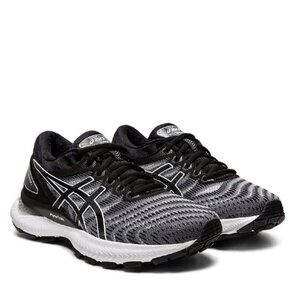 Asics Gel Nimbus 22 Platinum Women's Running Sport Shoes 1012A587-100 8 Medium